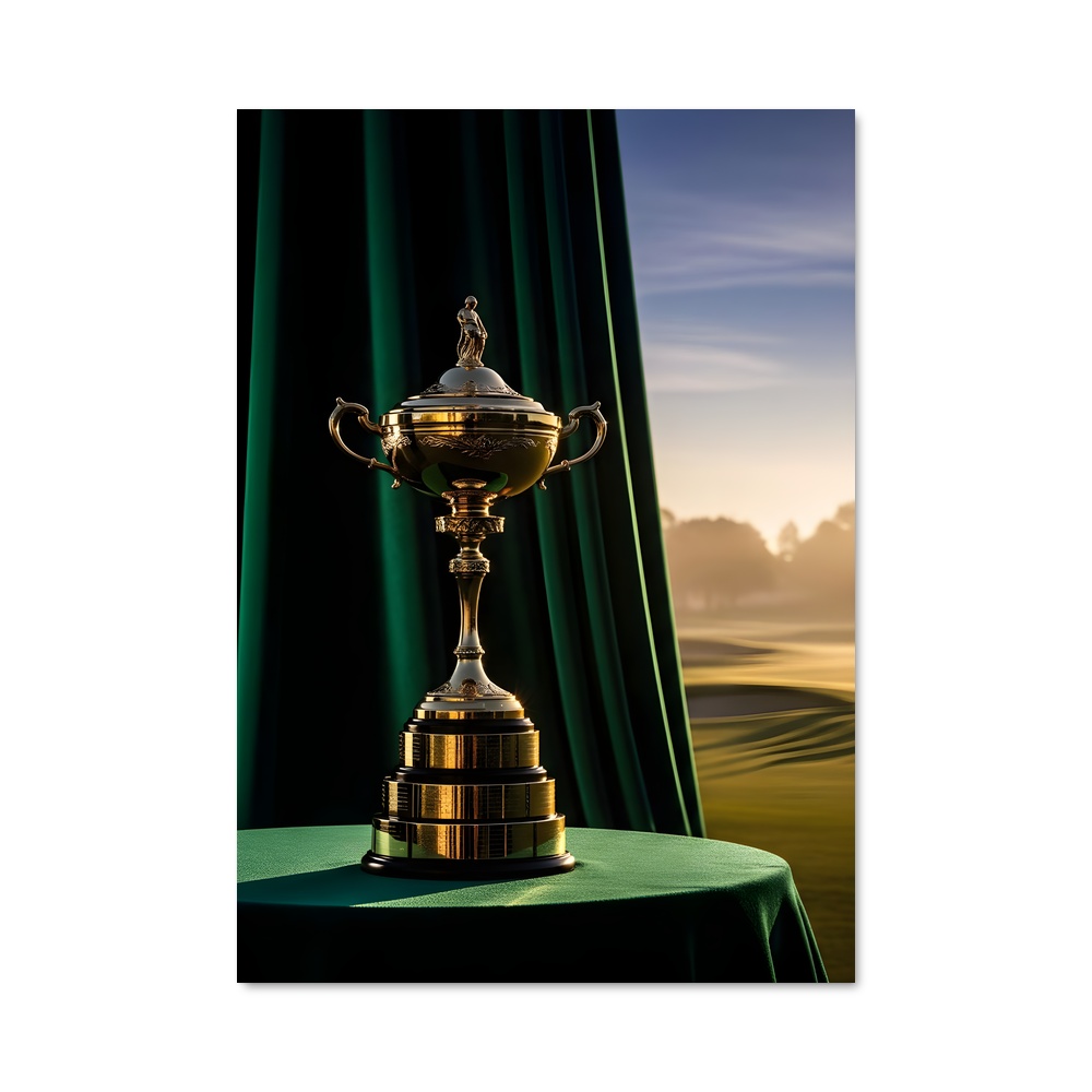 Poster La Trophée Ryder – affiche Golf